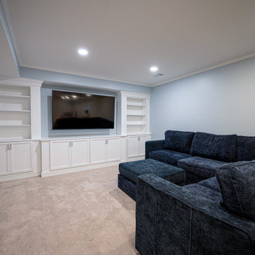 Fully Finished Annandale Basement Remodel