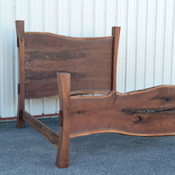 Live Edge King Sized Bed (Extra Large) - Bed Frames