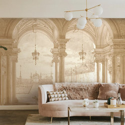 Medieval Majesty European Theme Wall Wallpaper - Wallpaper