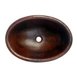 Copper Oval Sinks - Bathroom Sinks