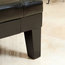 GDF Studio Tucson Brown Leather Storage Ottoman Coffee Table