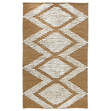 Classic Home Indoor/Outdoor Avalon Honey Gold 5x8 Rug