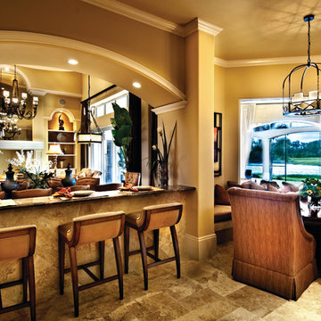Sater Design Collection's 6961 "Gabriella" Home Plan