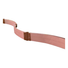 Tool-Free Classic Sienna Curved Landscape Edging Kit 16�, 2� profile
