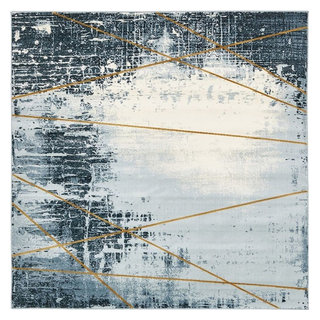 Contemporary Juno Area Rug, 6' Square - Contemporary - Area Rugs - by ...