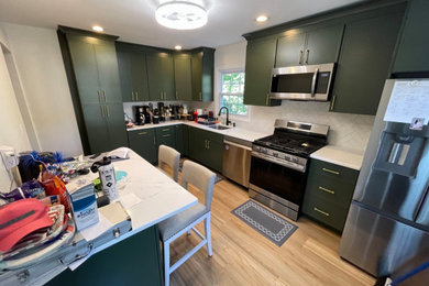 Kitchen - contemporary kitchen idea in Other