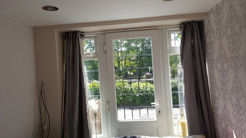 Where Should Curtain Pole Go