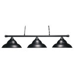 Toltec Lighting - Toltec Lighting 373-MB-429-MB Oxford - Three Light Billiard - Assembly Required: Yes Canopy Included: YesShade Included: YesCanopy Diameter: 12 x 12 xWarranty: 1 Year* Number of Bulbs: 3*Wattage: 150W* BulbType: Medium Base* Bulb Included: No