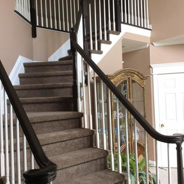 Carpeted Staircase - New Jersey
