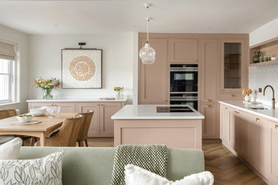 Inspiration for a traditional kitchen in Gloucestershire.