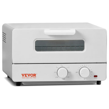 VEVOR 12L Steam Oven Toaster 1300W 7 Modes 5-In-1 Countertop Convection Oven