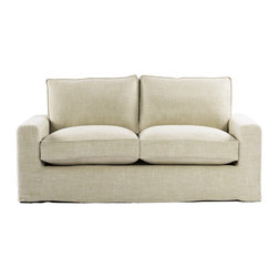 Casual 70" Linen Upholstered Sofa - Sofas