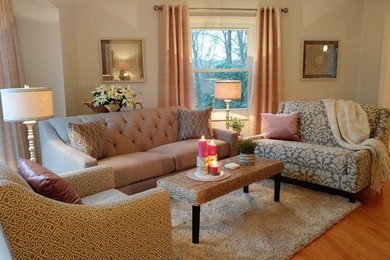 Inspiration for a contemporary home design remodel in Boston