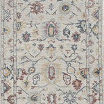 KAS - KAS Hudson 2460 Medina Traditional Rug, Ivory, 9'0"x13'0" - Get ready to lounge in casual comfort... these beautifully hand tufted space-dyed with an overtufted texture rugs will bring a relaxing romance to any home. Hudson is made from wool in India and has a pile height.