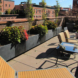 concrete planters by Concrete Shop.NYC,NY - Outdoor Pots And Planters