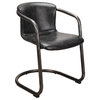 Industrial Freeman Dining Chair Antique Black - M2 - Black