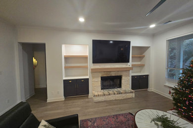 Living room - living room idea in Austin