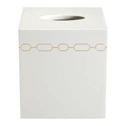 Norma Tissue Cover, White - Products