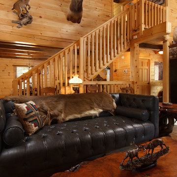 Log Cabin Living with Extreme Outdoor Living Area