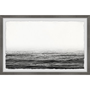 "Ocean Horizon" Framed Painting Print, 36x24