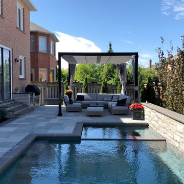 Retractable Shade Structure, Vaughan