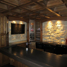 the bar