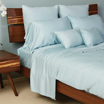 BedVoyage rayon from Bamboo Coverlets in Sky