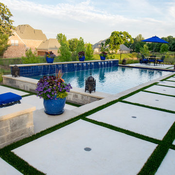 Modern Colleyville Pool & Spa