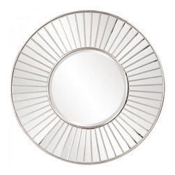 www.essentialsinside.com: bella round framed wall mirror - Wall Mirrors