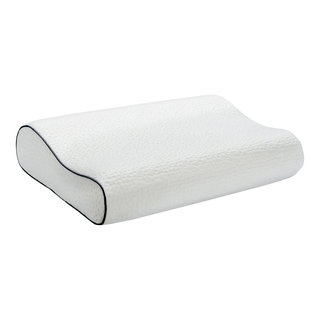 Adjustable Neck Back Support Memory Foam Headrest - Costway