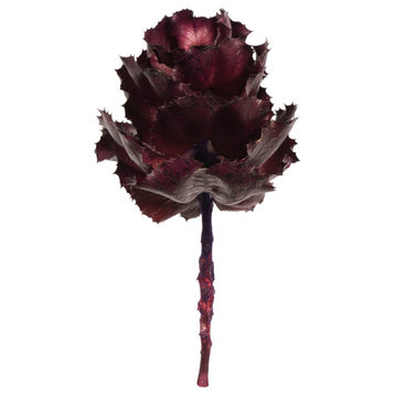 8" Violet Queen Flower Stem