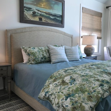 Long Beach Island Blue and White Beach House New Construction