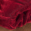 Vickerman 84" Plush Wine Velvet Treeskirt