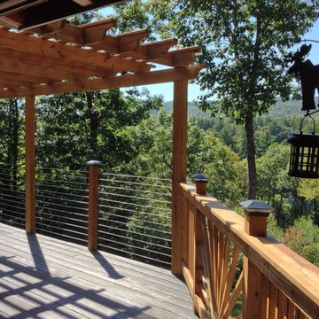 Pergola & Stainless Steel Cable Railing System
