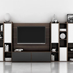 Modern Wall Unit Lyrics 22 by Huppe - $7,762.00 - Entertainment Centers And Tv Stands