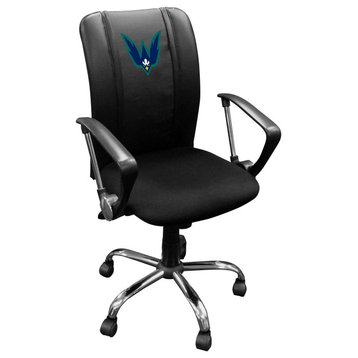 Curve Task Chair With UNC Wilmington Alternate Logo
