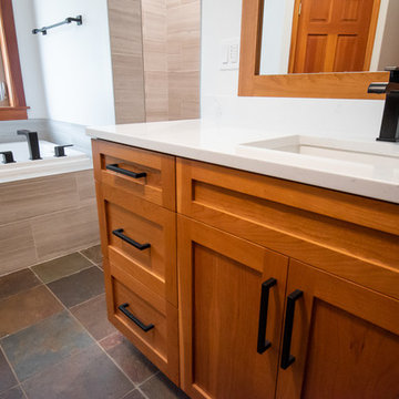 Happy Valley Craftsman Master Bath