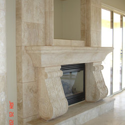 Fireplace 031a - Indoor Fireplaces