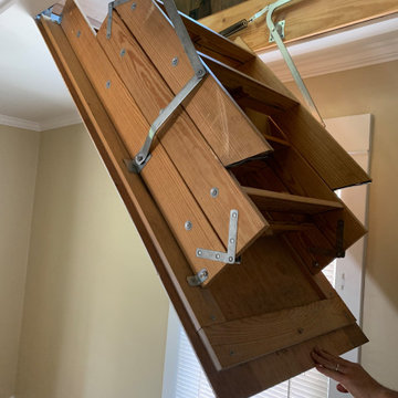 Interior Stairs to Attic