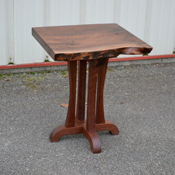 Live Edge Walnut Side Table - Dining Tables