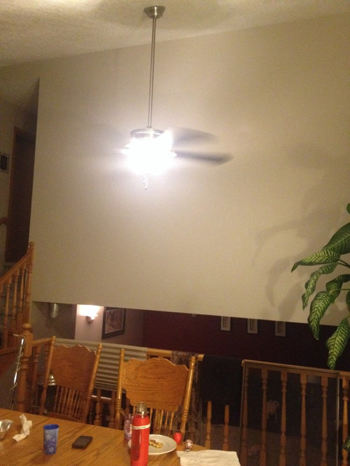 Big white wall that I would like to change somehow. Need ideas