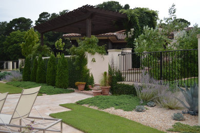 Photo of a mediterranean landscaping in Raleigh.