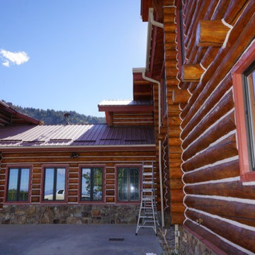 Log Home Restoration Canyon City Colorado