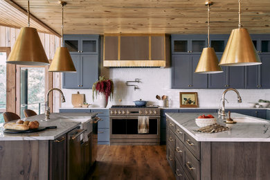 Inspiration for a rustic kitchen remodel in Phoenix