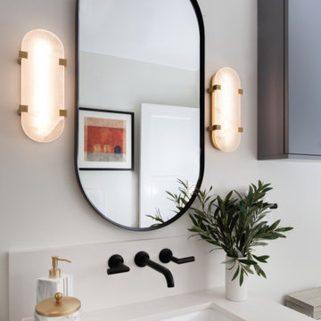 Contemporary Guest Bathroom San Diego