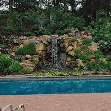 After: Retaining Wall/Pool/Patio Upgrade (Dix Hills/NY)