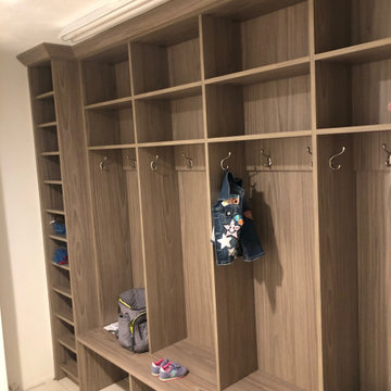Boston and Providence area Custom Closet with Backing