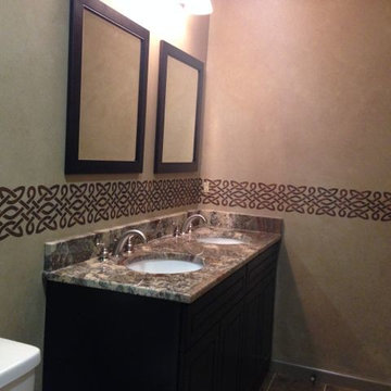 Stenciled Walls