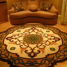 Round rug inspiration