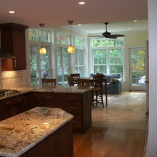 Kitchen Dining Sunroom Addition Minimalistisch